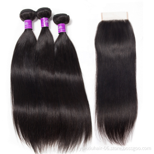 Celie Brazilian Straight Hair 100% Real Human Hair Super Wave 10-30 Inch Virgin Hair Weaving